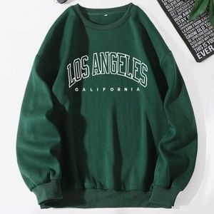 LA Oversized Crewneck Sweatshirt